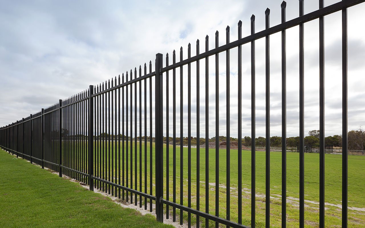 garrison fencing punched rails