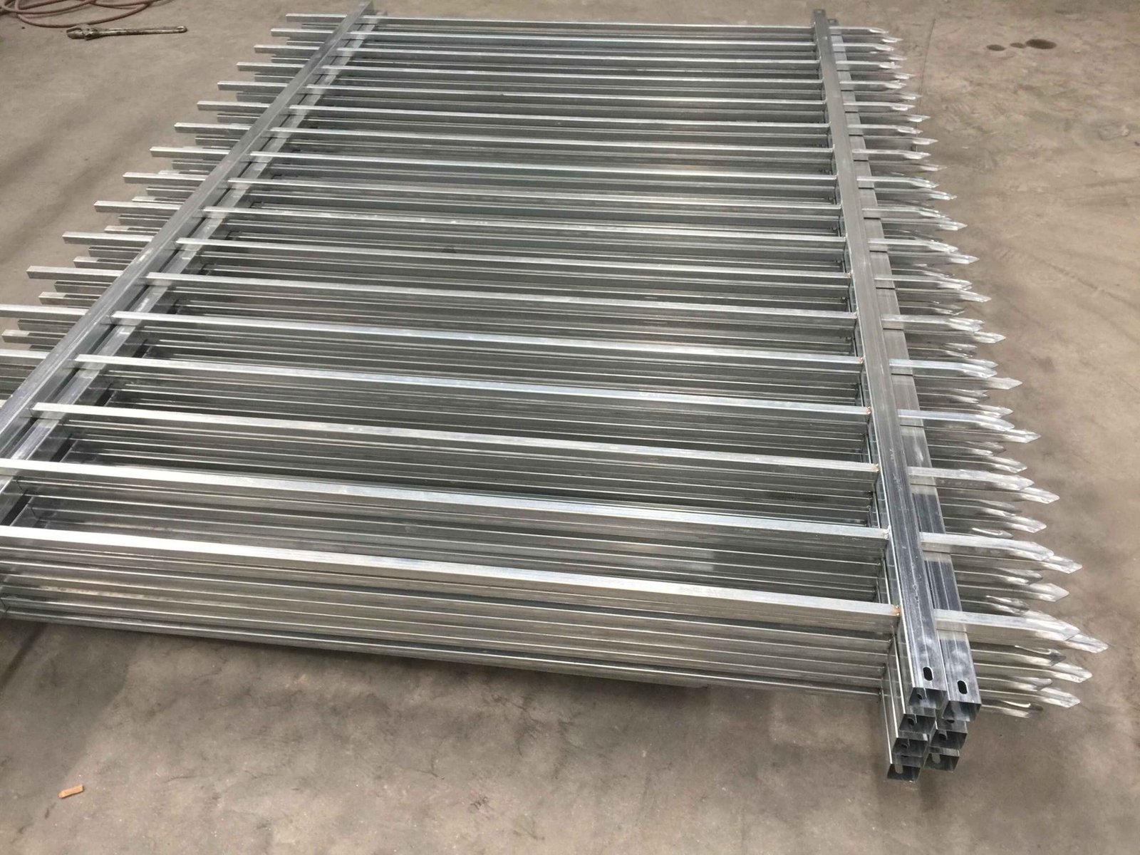 garrison fencing punched rails