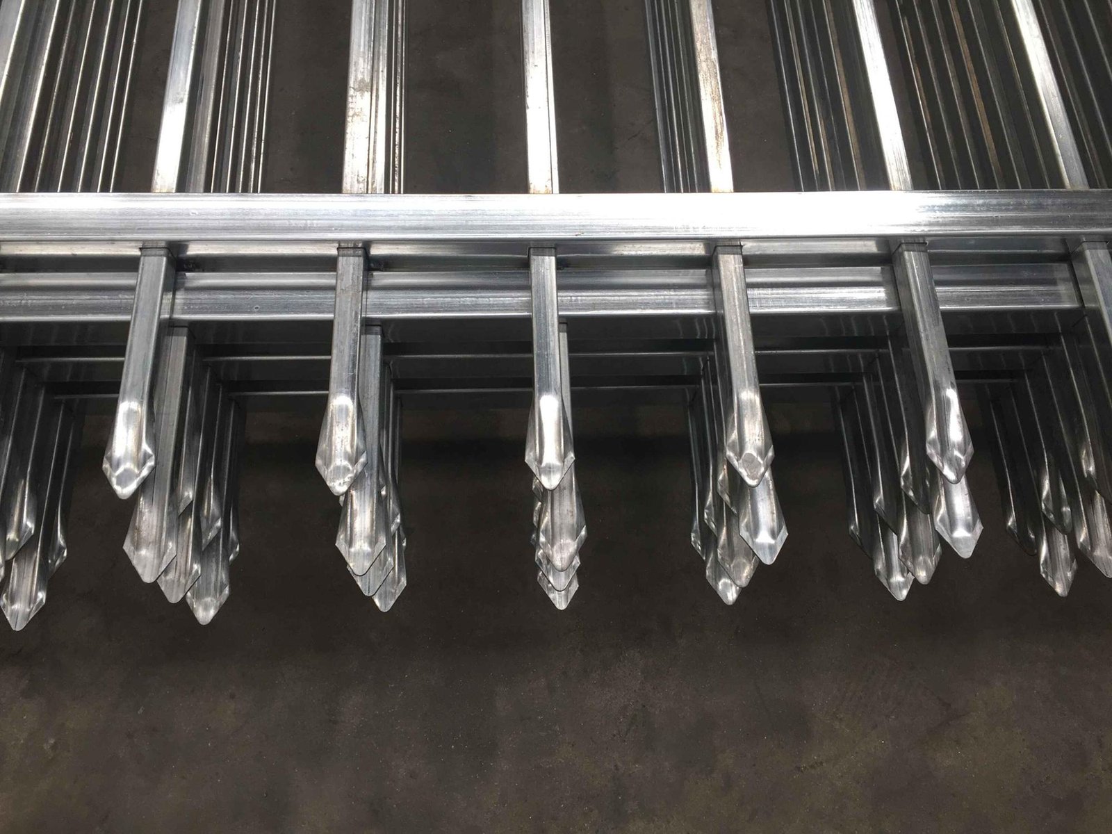 garrison fencing punched rails