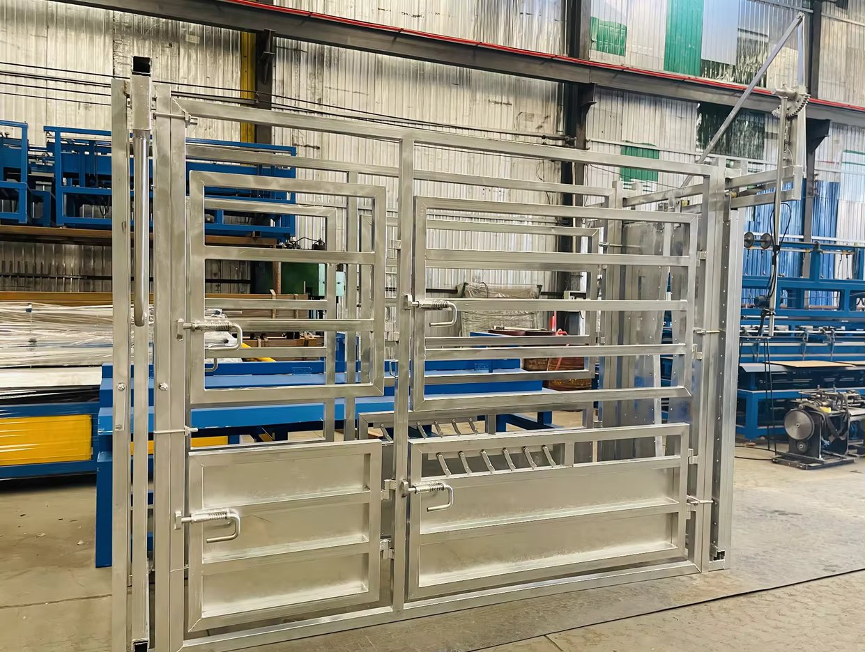 PORTABLE CATTLE CRUSH heavy duty horse cattle crush