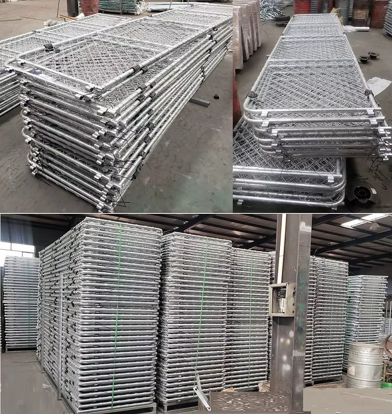 Modern Steel Pipe Farm Gates &Livestock Corral Panels/13ft  Farm Yard Field Gates With Factory Price