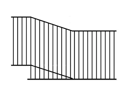 Raked Pool fencing – Bens Wholesale