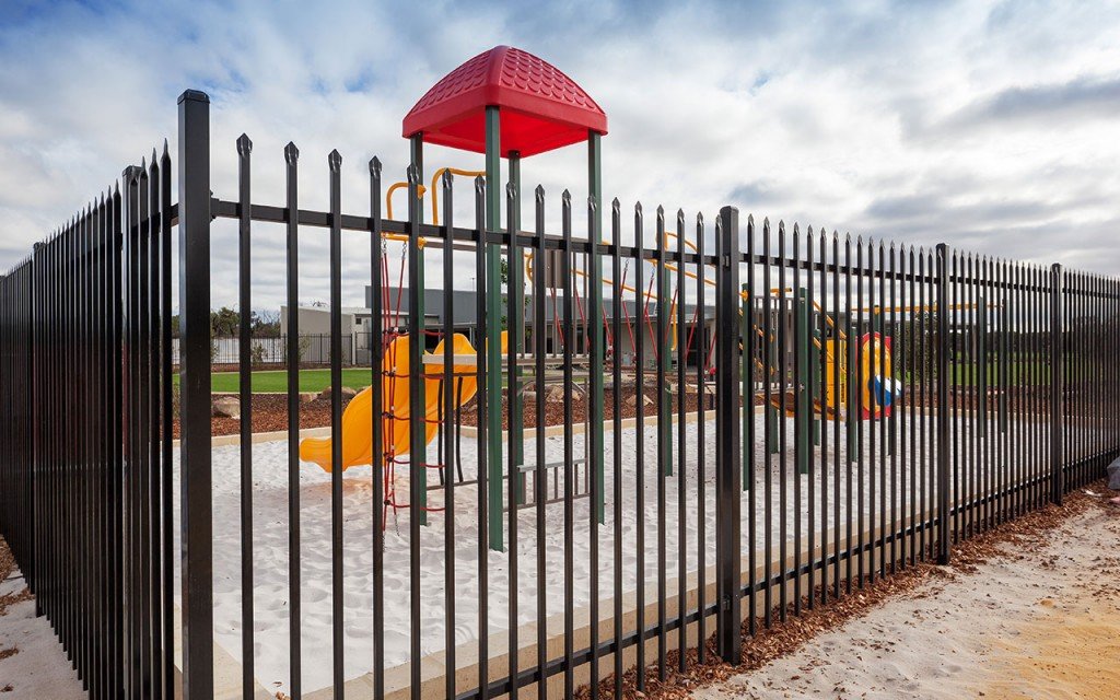 garrison fencing punched rails