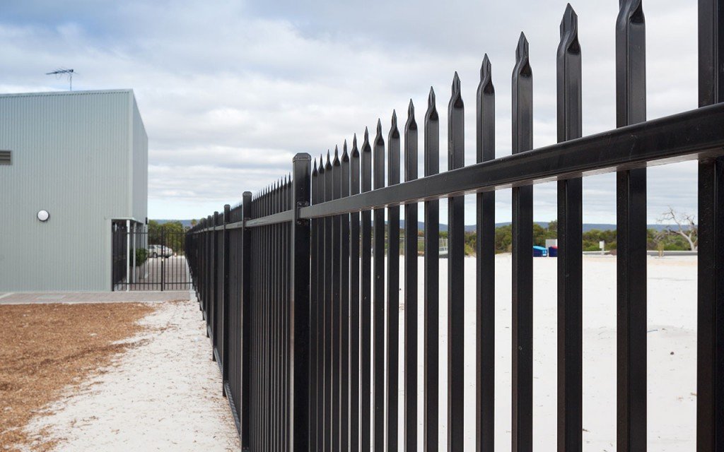 garrison fencing punched rails
