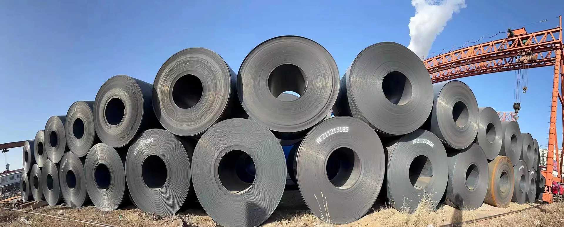 Q195 Steel-A283 Gr.B-St33- SS330-Hot Rolled Low Carbon Steel Coil - Eastking Steel