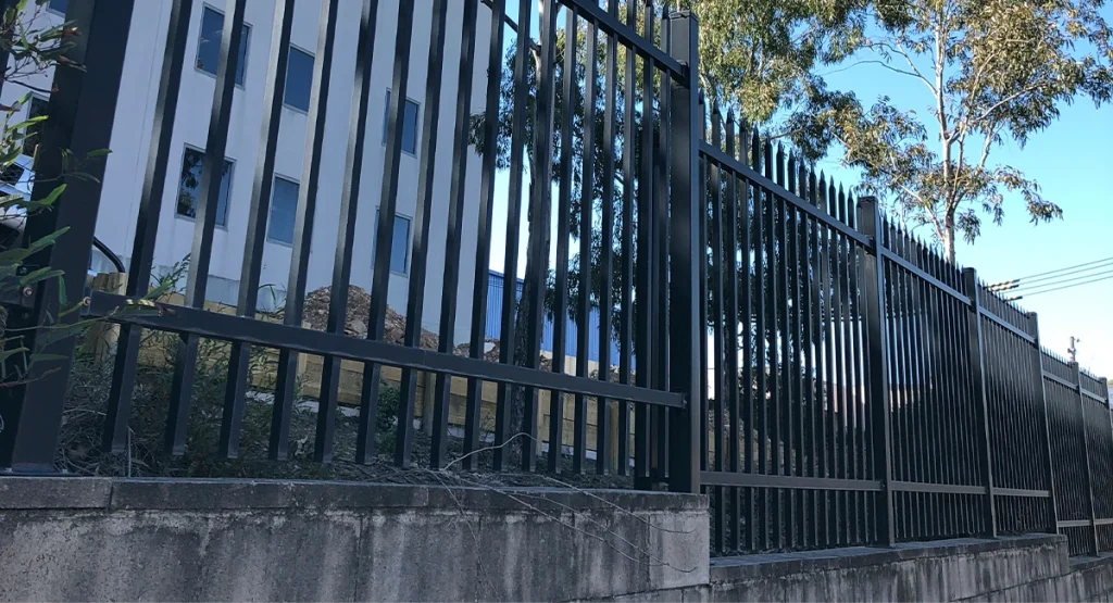 Steel Spear Top Security Fence in Residential