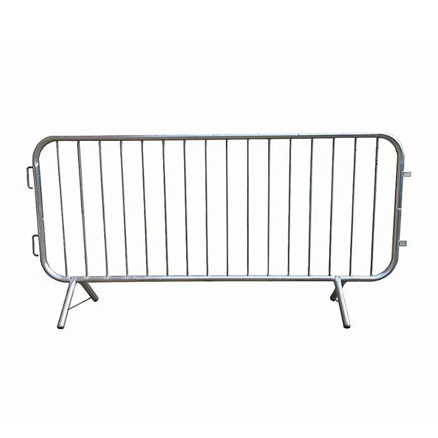OEM customized crowd control barrier with removable base feet for events and construction sites (view 1)