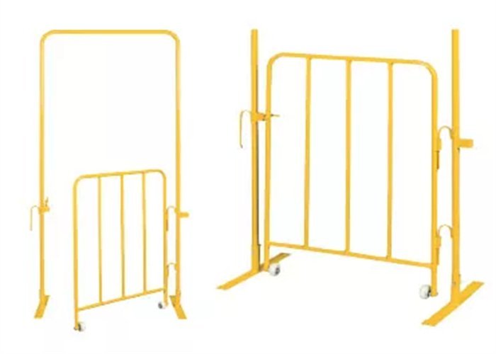 crowd-control-gate-yellow