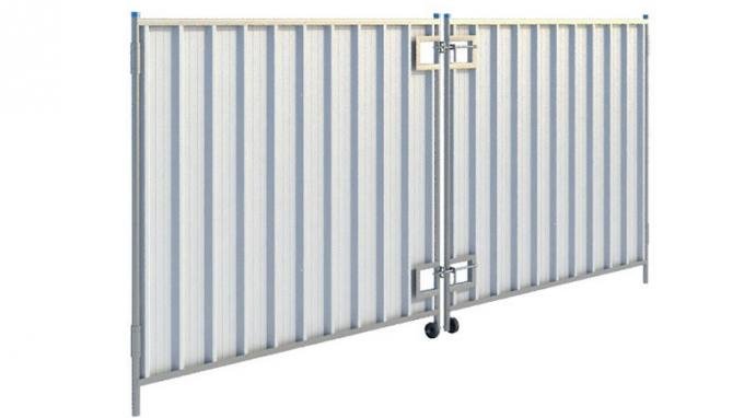 Color Bond Steel Temporary Hoarding