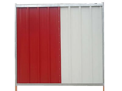 Color Bond Steel Temporary Hoarding